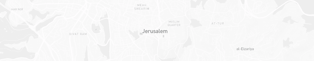 Map of Jerusalem