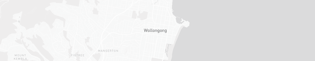 Map of Wollongong